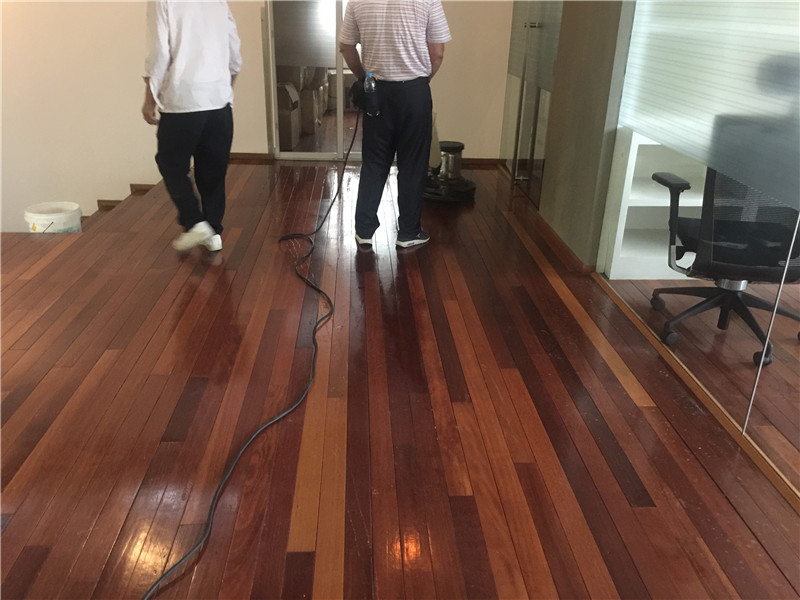 向阳区地面清洗案例