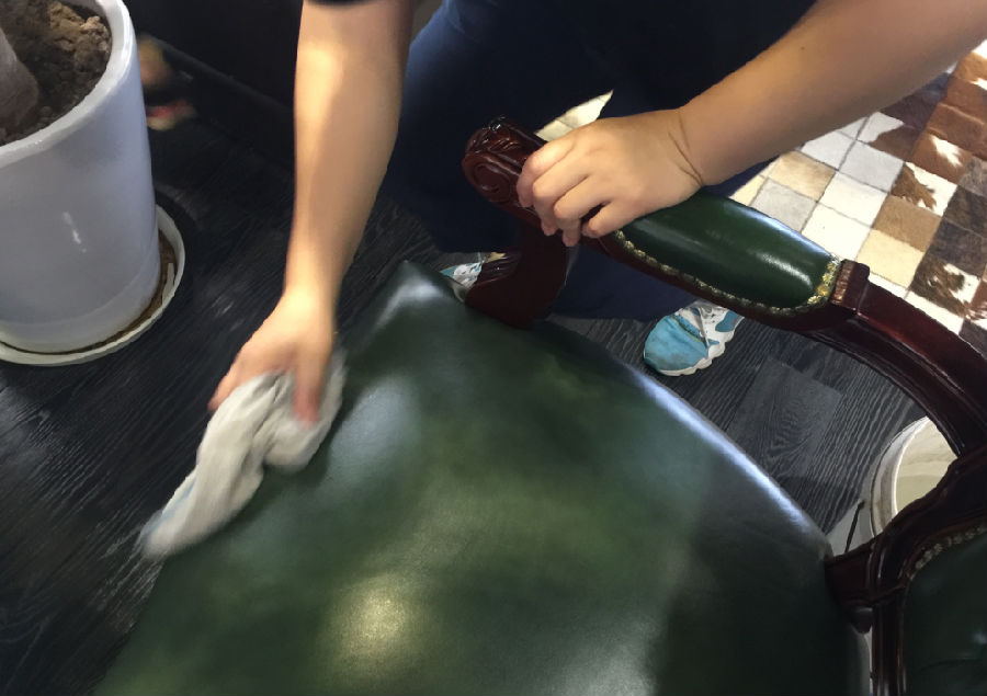 向阳区家具清洗案例